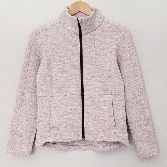 Lululemon Going Places Jacket Size 4 Space Dye Heather Pale Lilac Stretch C50416 - Picture 1 of 16